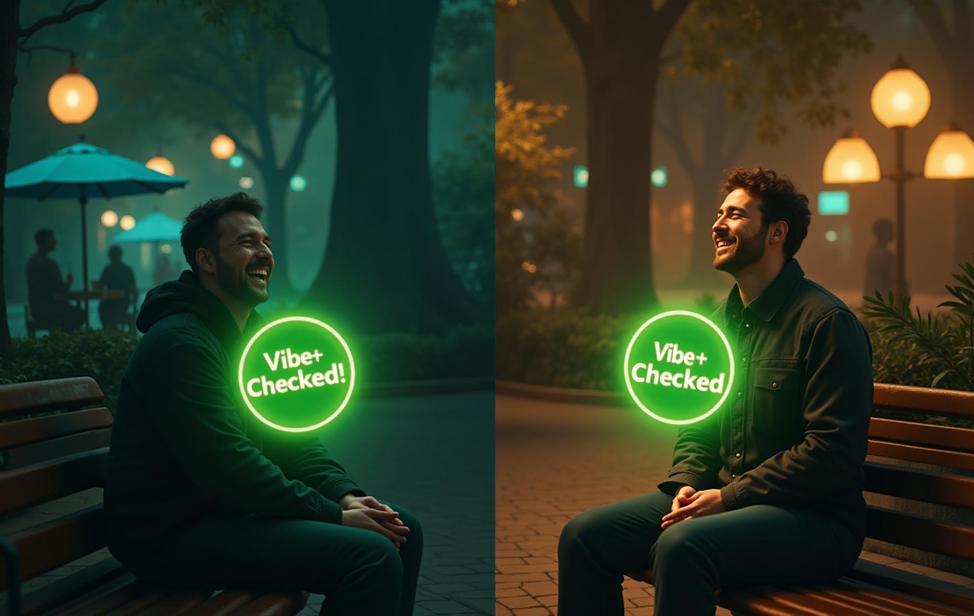 Onboarding 03 — 60 seconds, anonymous, timer-locked. The conversation is the product.